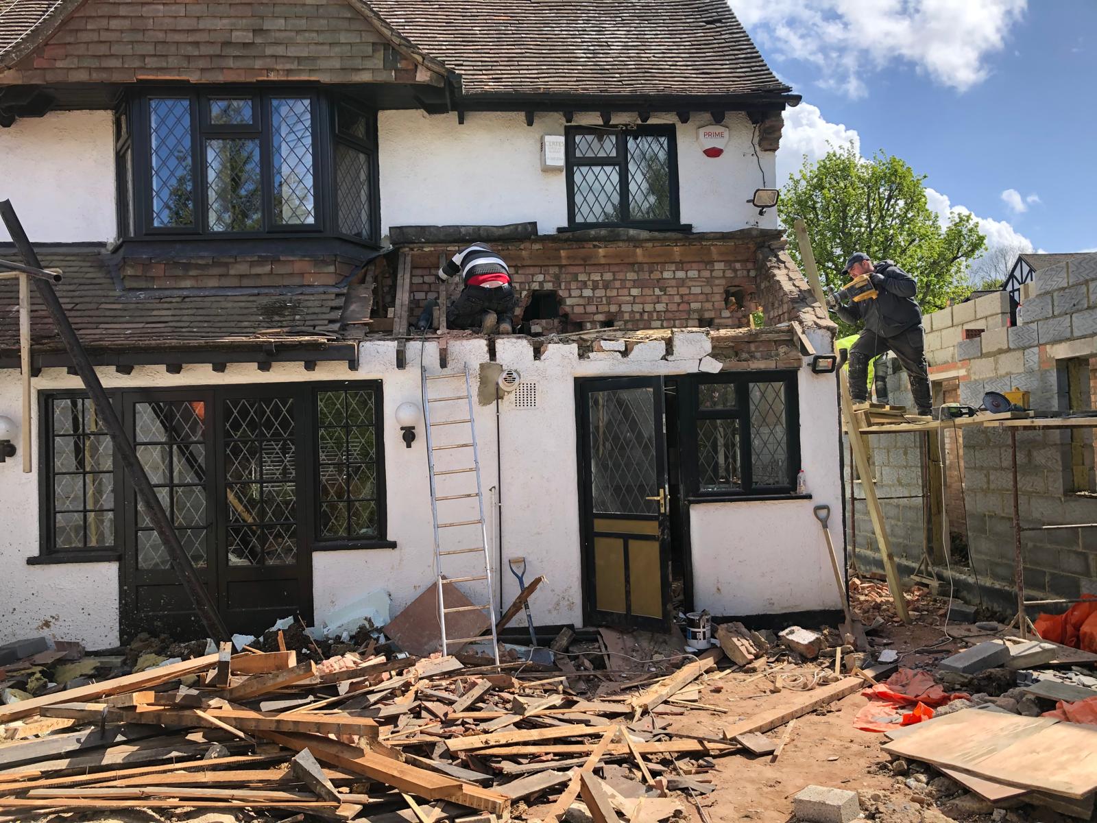 Outbuilding exterior